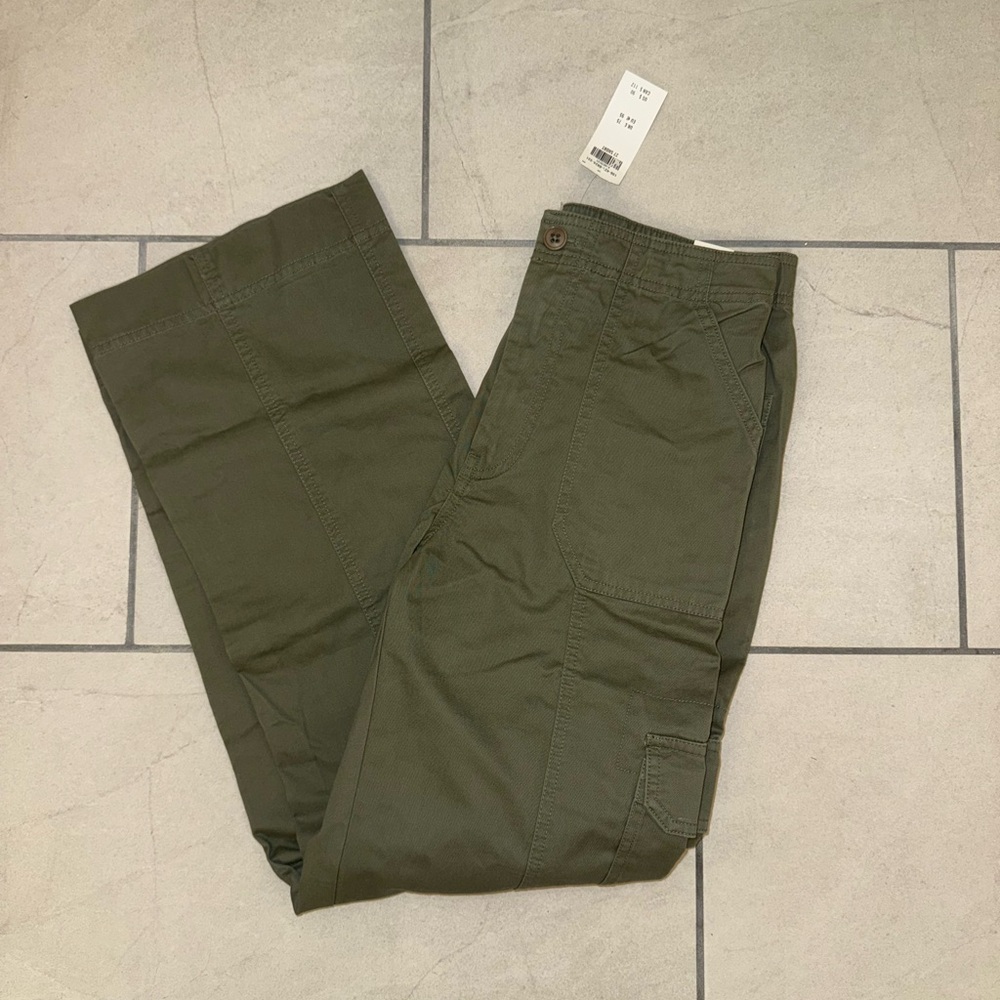 Olive Green Women's Cargo Pants